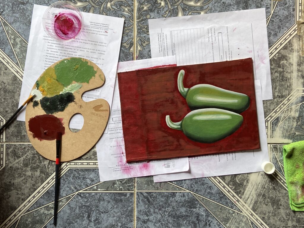 pintura al óleo
